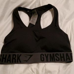 Black Gymshark sports bra